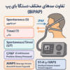 تفاوت مدهای مختلف دستگاه بای‌پپ (BiPAP)